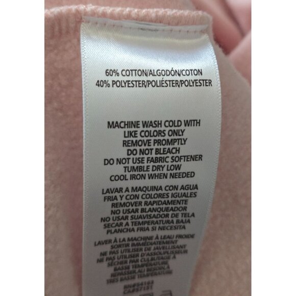 Tommy Hilfiger sports Women's pink Spellout Sweater size S - Picture 6 of 6